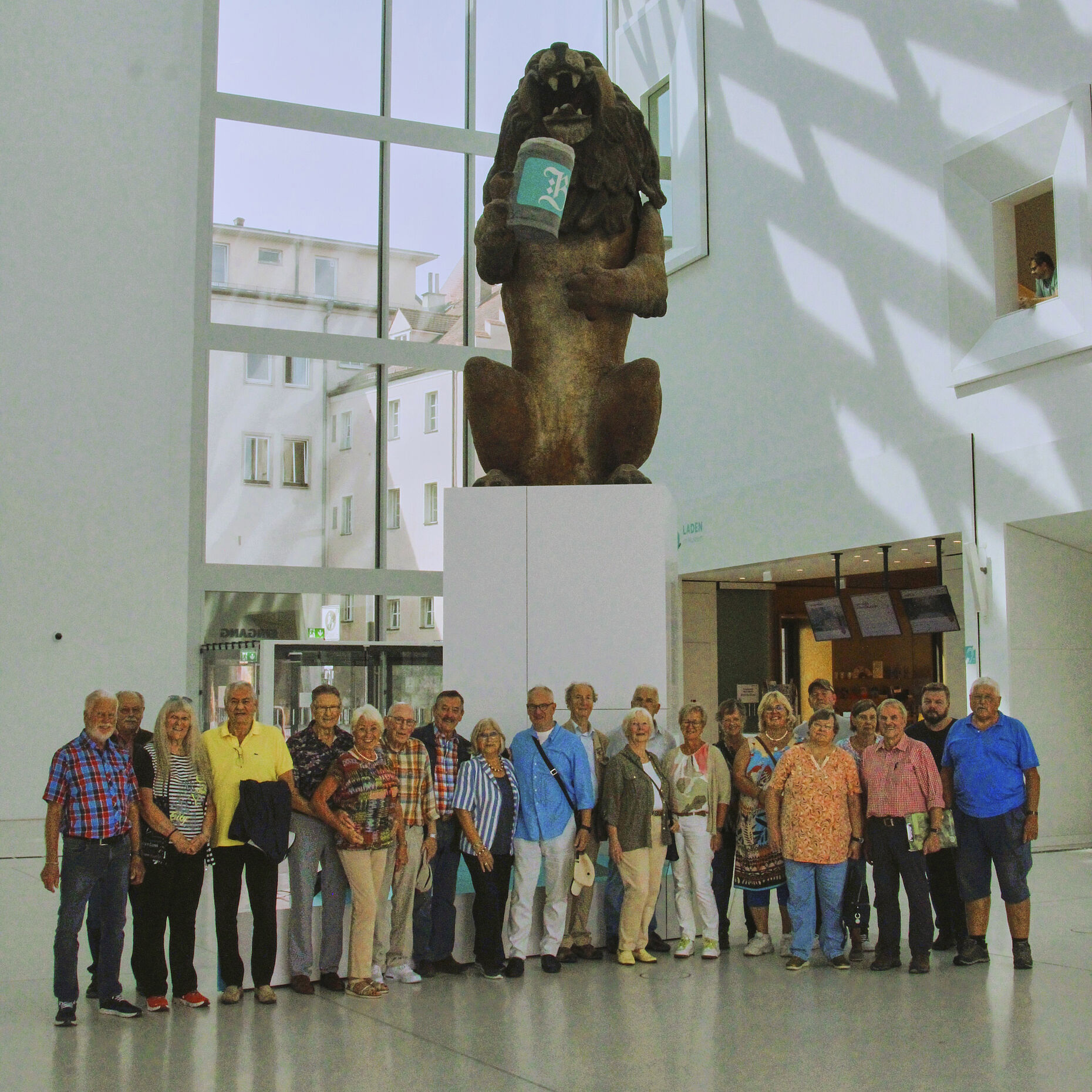 Im „Haus der Bayerischen Geschichte“ beeindruckten außergewöhnliche Exponate. Foto: Klaus Schwarzenberger 
