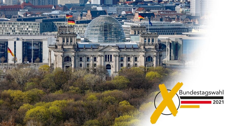 Der Sitz des deutschen Bundestages, das Reichstagsgebäude in Berlin. Foto: picture alliance / Jochen Eckel