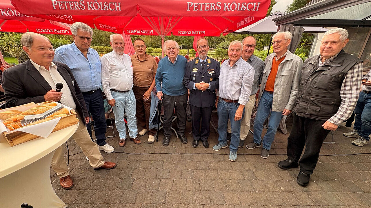 Mitgliederehrung in Bonn. Foto: KERH Bonn 