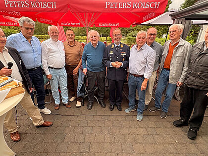 Mitgliederehrung in Bonn. Foto: KERH Bonn 