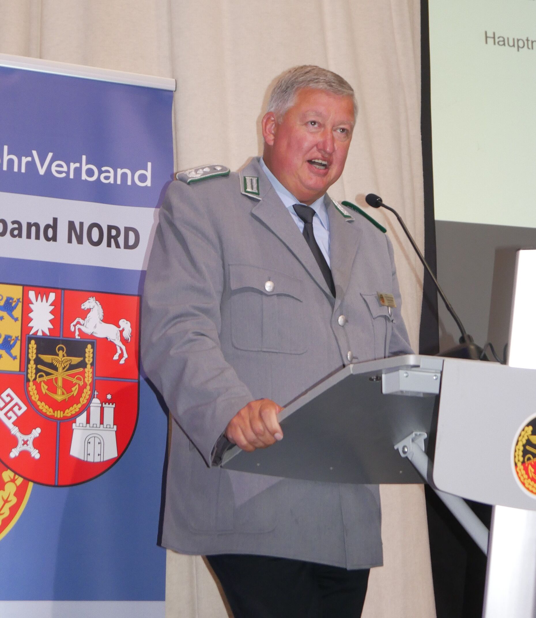 Oberst Thomas Behr zieht für seinen Landesverband eine positive Bilanz. Foto: DBwV