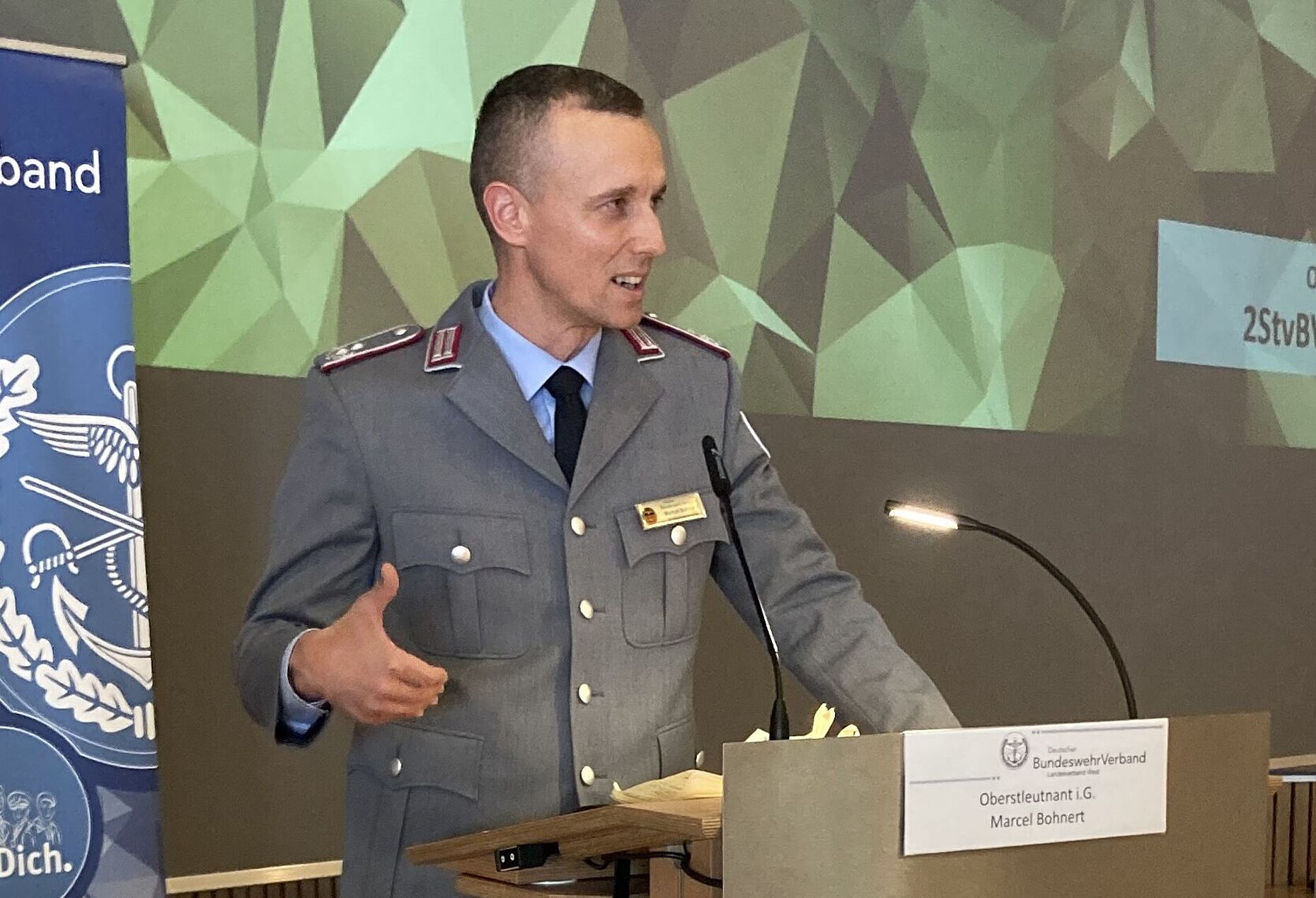 Oberstleutnant i.G. Marcel Bohnert  Foto: Roland Sippmann