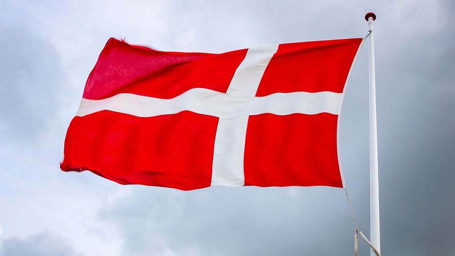 Dänische Flagge. Symbolfoto: Pixabay