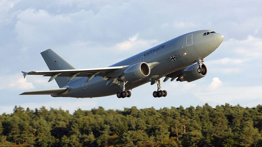 Mit einem A310 soll die Bundeswehr rund 90 Deutsche von Wuhan nach Deutschland bringen. Foto: Bundeswehr/Toni Dahmen