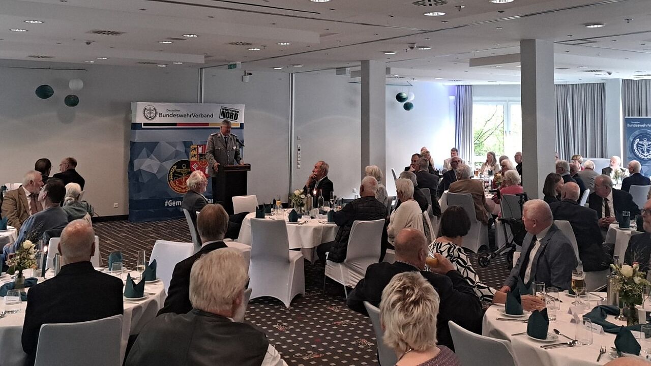 Zu der Veranstaltung waren Kameraden aus Schleswig-Holstein und Hamburg geladen. Foto: DBwV