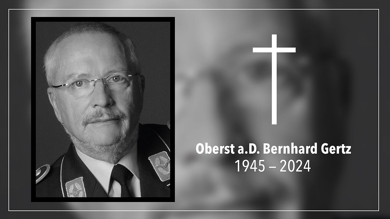 Oberst a.D. Bernhard Gertz ist in Bad Honnef beigesetzt worden. Foto: DBwV