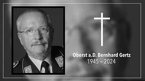 Oberst a.D. Bernhard Gertz ist in Bad Honnef beigesetzt worden. Foto: DBwV