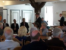 Wahlkreiskandidaten stellten sich kritischen Fragen zur Sicherheitspolitik (Foto: sKERH Bad Arolsen – Wolfhagen)