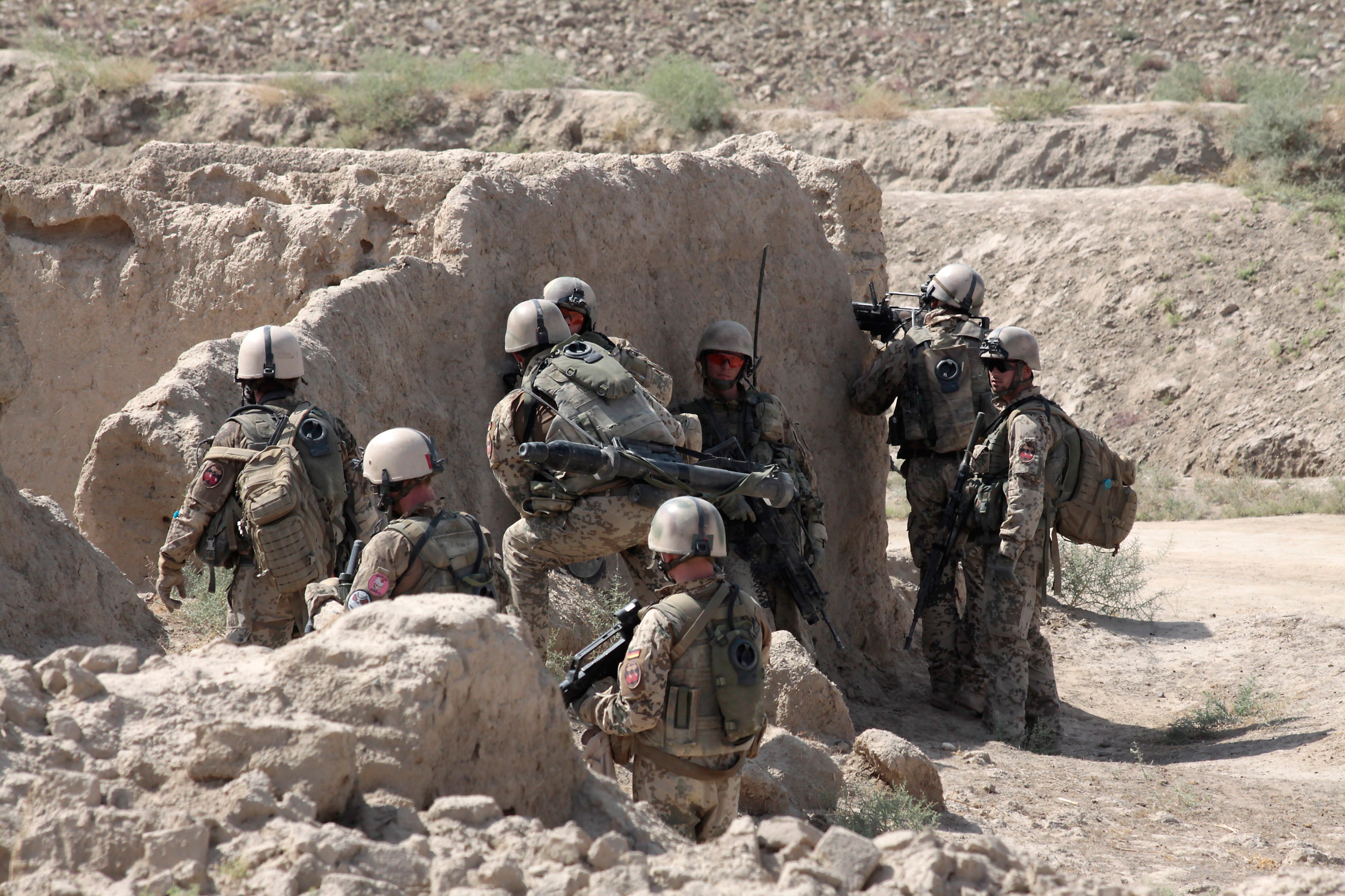 „Troops in Contact (TIC)“ nennt die NATO direkte Feuergefechte in die Soldaten der Allianz verwickelt sind. Foto: Bundeswehr/von Söhnen