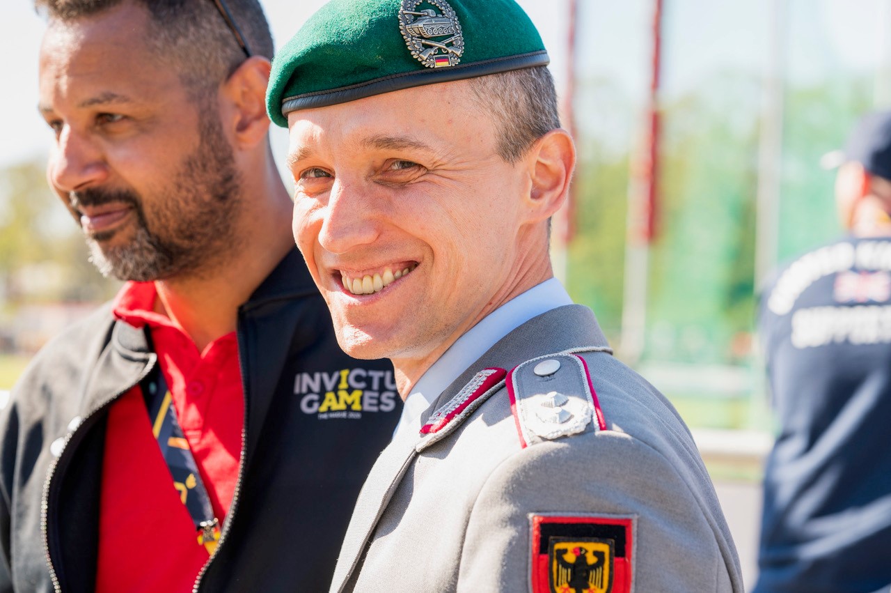 Soldaten und Veteranen Stiftung auf den Invictus Games in Den Haag ...