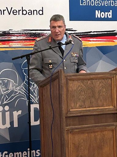 Generalleutnant Markus Laubenthal ist Stellvertreter des Generalinspekteurs der Bundeswehr. Foto: LV Nord