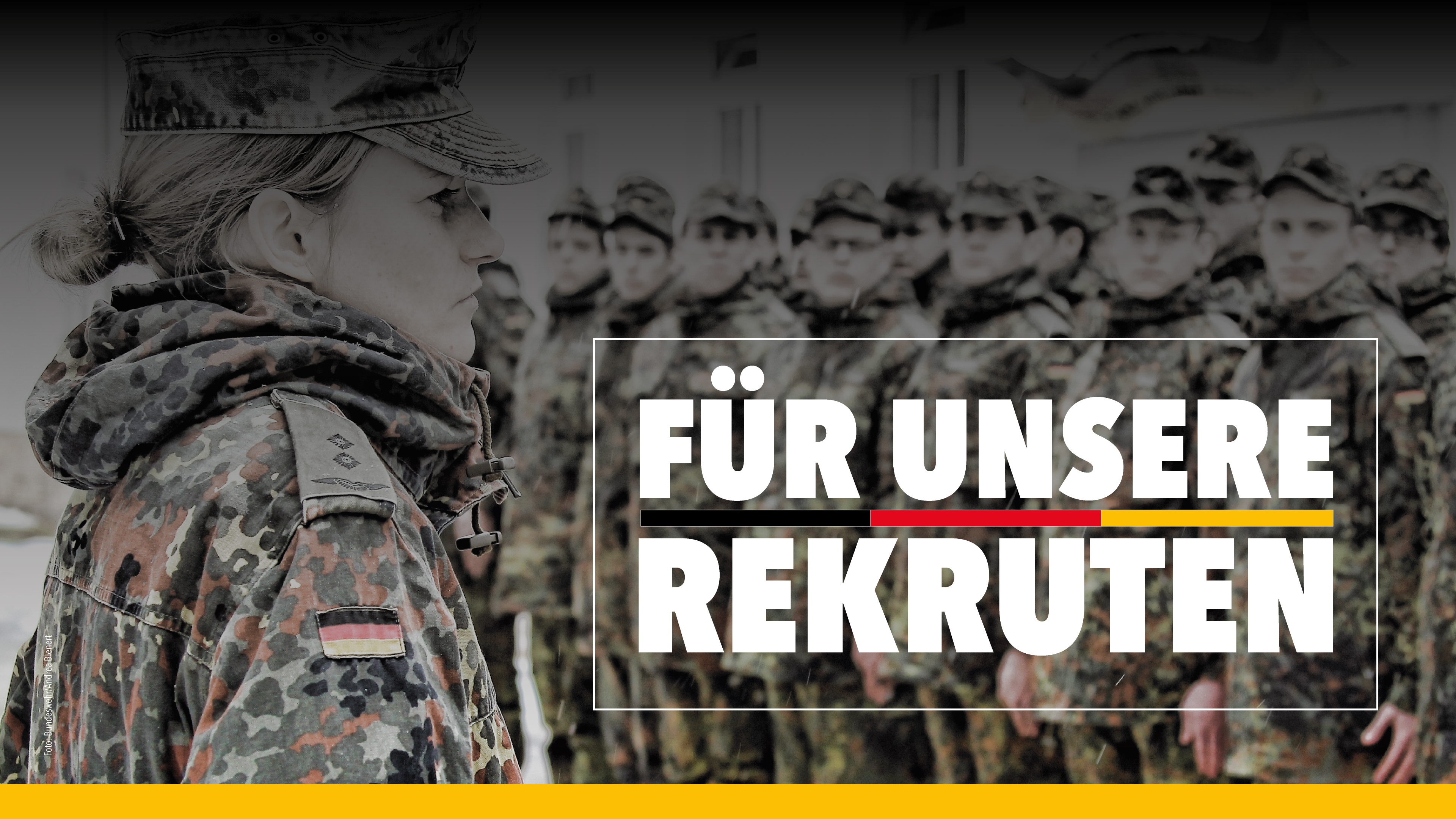 Für unsere Rekruten