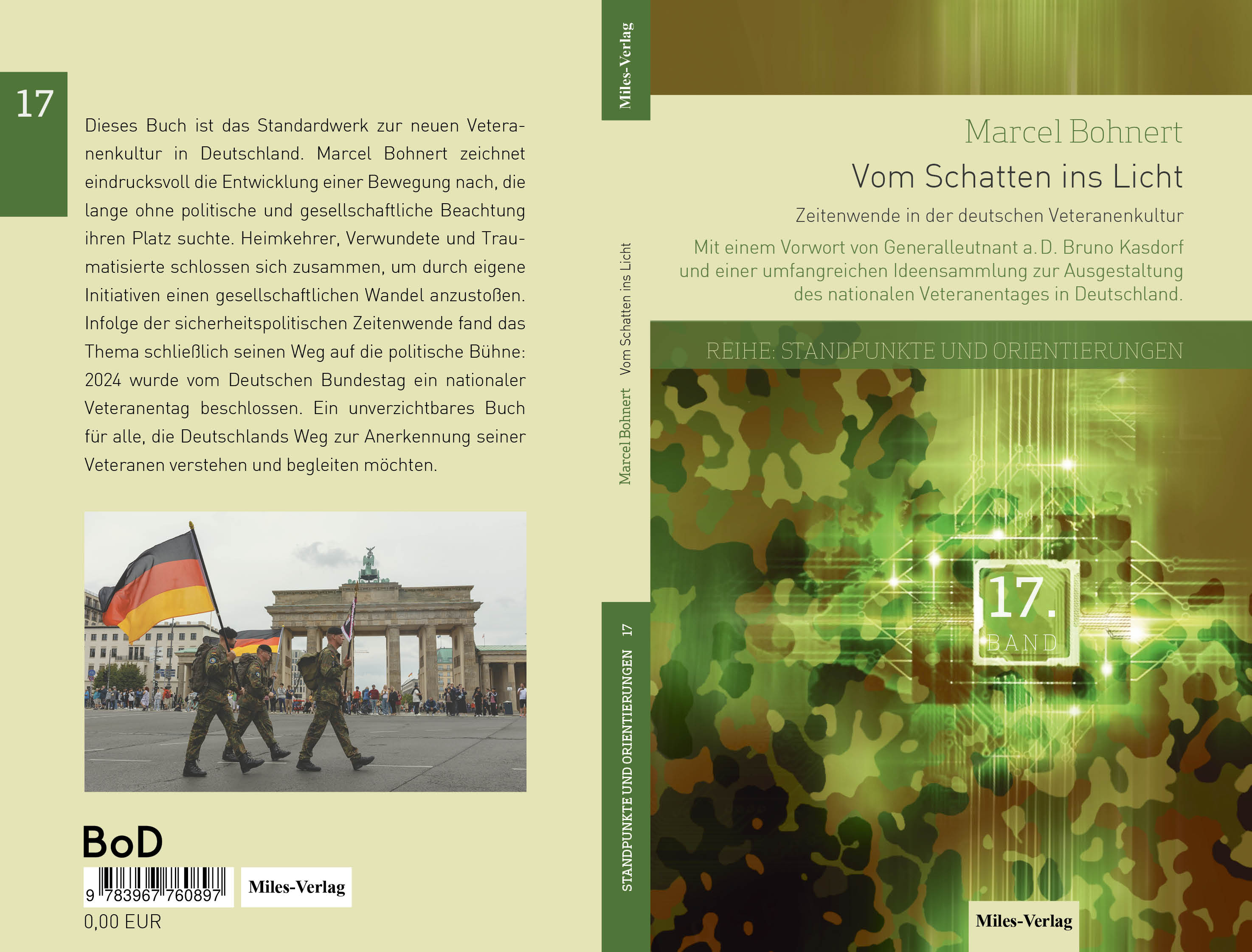 Buchcover - Zeitenwende Veteranenkultur