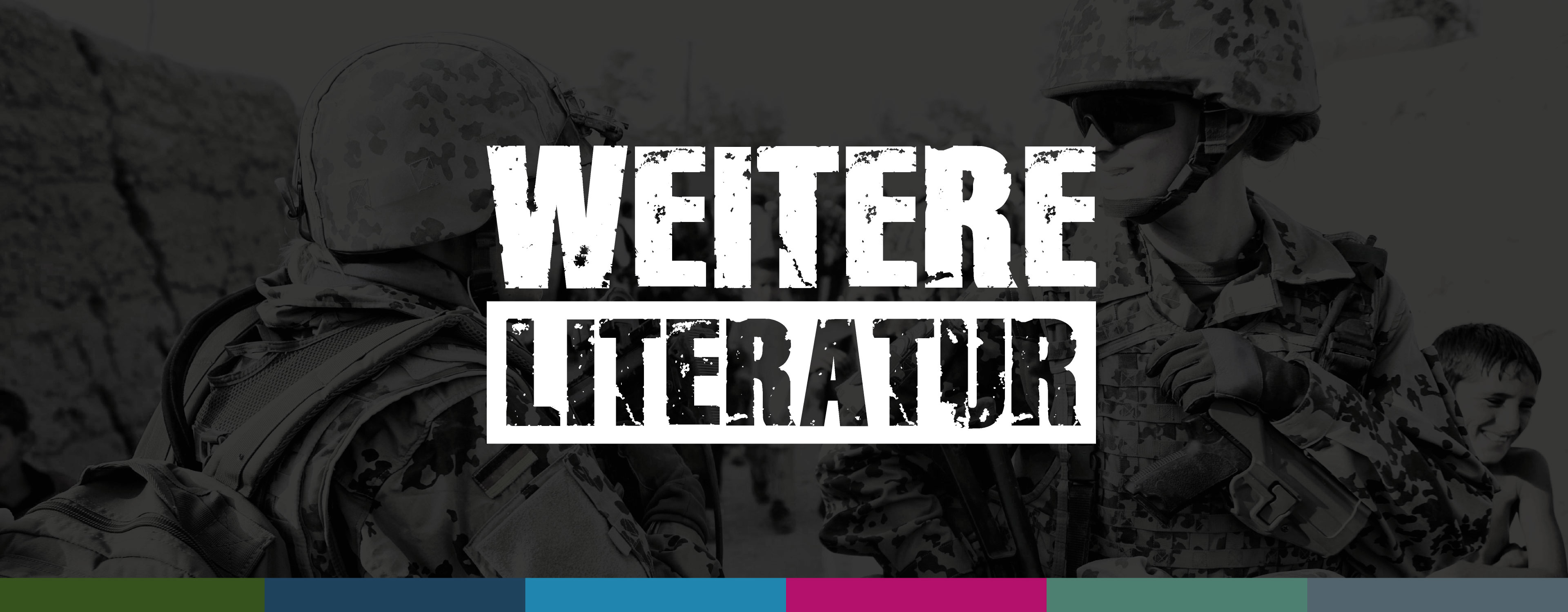 Für Veteranen - Weitere Literatur